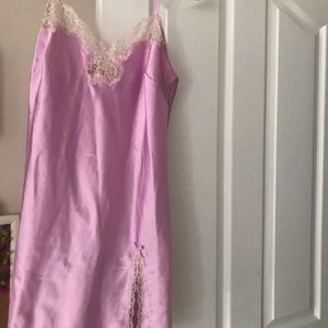 vintage victorias secret satin slip
